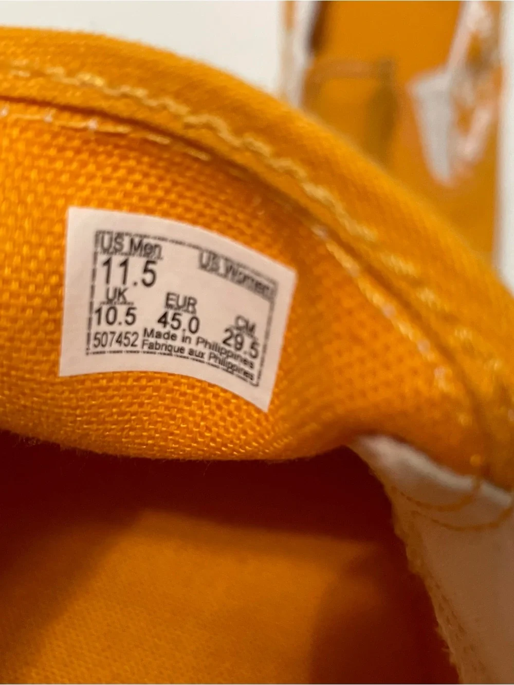 Vans Classic Slip-On 'Logo Repeat - Cadmium Yellow'